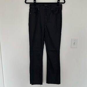 Numero Pleather Black Pants - Size 30